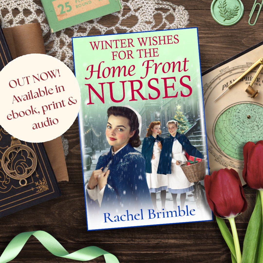 📖NEW RELEASE📖
#newhistoricalfiction #tuesnews

Book 3 in the Home Front Nurses series is available NOW! 
Grab your copy TODAY and catch up with the Veronica, Freda &amp; Sylvia as they take on a man who has haunted one of them for far too long…

LINK geni.us/L8rPZL