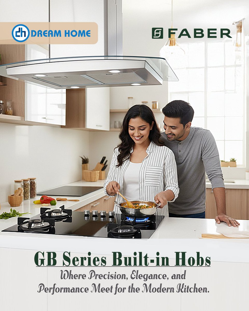 DHKitchenware's tweet photo. From Flame 🔥 to Fame 🌟 – Let Faber Redefine Your Cooking Style!

Faber GB Series Built-in Hobs — sleek design, triple ring burners 🔥, auto ignition, and durable tempered glass 🖤 for a modern cooking upgrade.

📞 +91 9845 059388 | 🌐 https://t.co/ztptvss5q7

#Faber https://t.co/koUjrqh2oR