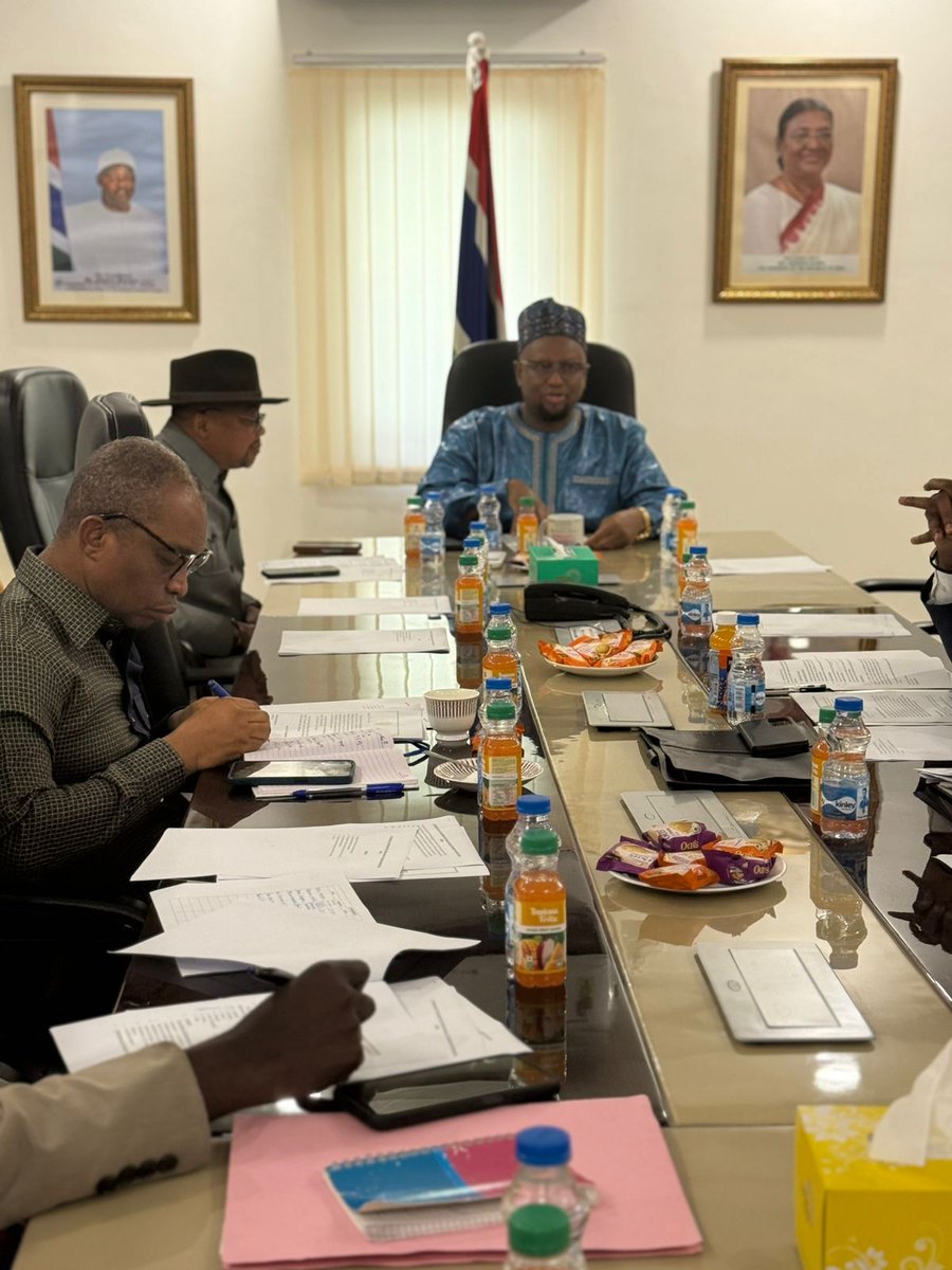 The West African (ECOWAS) Missions gathered today in New Delhi, hosted by the Gambia High Commission 🇬🇲🤝 — strengthening regional cooperation, sharing insights &amp; fostering unity across West Africa. 🌍✨
#WestAfrica #Diplomacy #RegionalUnity #GambiaHighCommission #AfricaRising