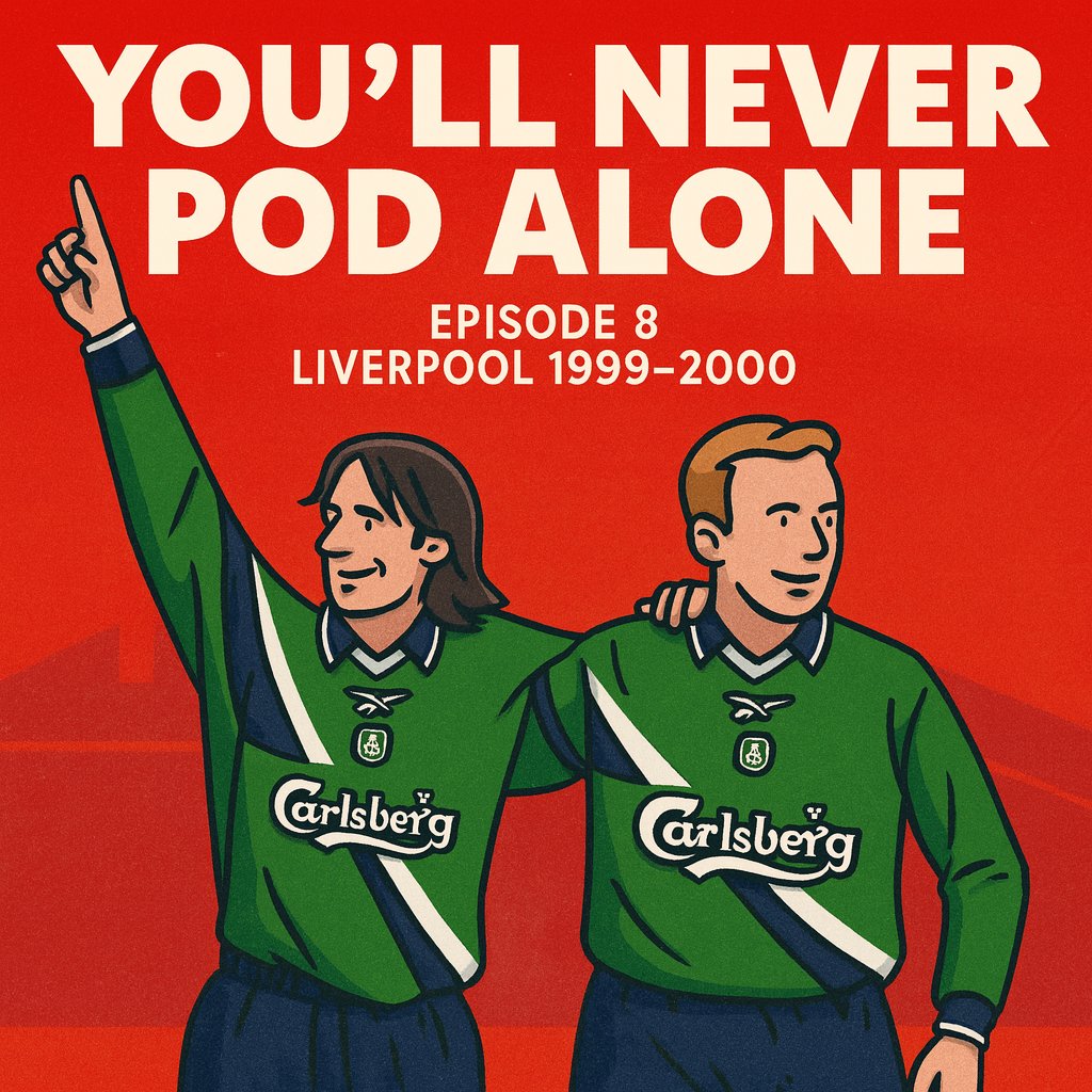 🚨 NEW EPISODE 🚨
Episode 8 of You’ll Never Pod Alone is here! 🎙️

We rewind to 1999–2000:
⚽ Houllier’s first full season in charge
🧱 Hyypiä, Henchoz &amp; Hamann arrive
🔥 The rebuild begins
💔 Missed out on Champions League by goal difference

#YNWA #LFC

linktr.ee/Youllneverpoda…