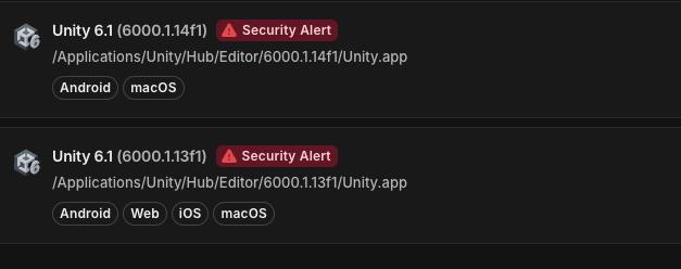 2017'den bu yana geliştirilen oyunları etkileyen güvenlik açığı güncellemesi gelmiş. Şirket açığın kötüye kullanmadığını söyledi bakalım önümüzdeki günlerde çıkar varsa zaten.