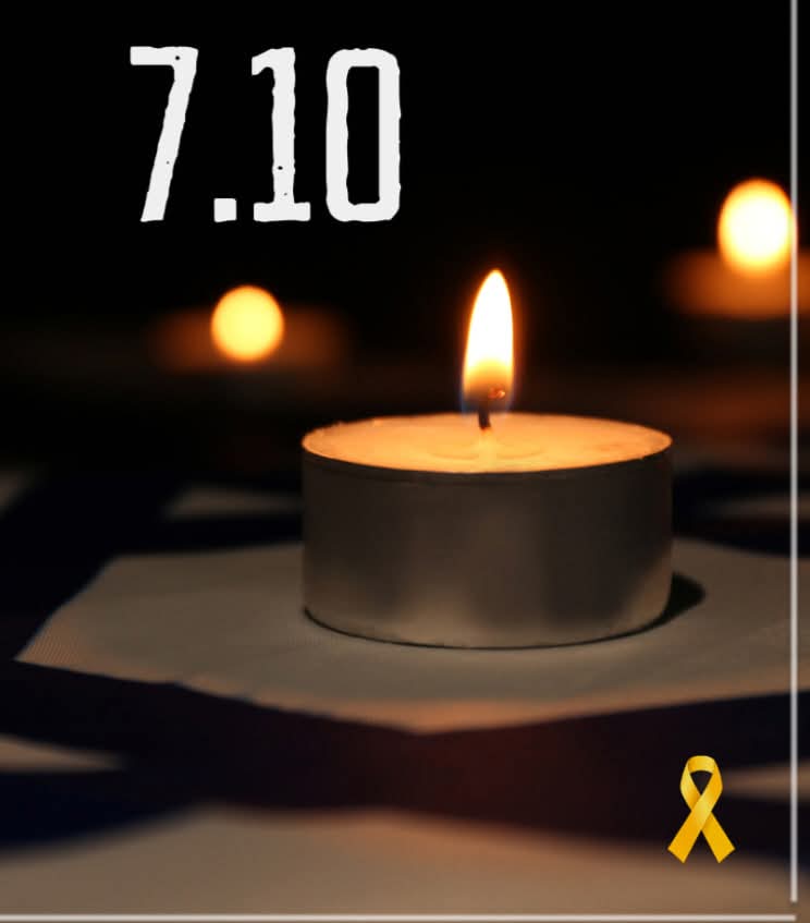 #7ottobre #NeverForget