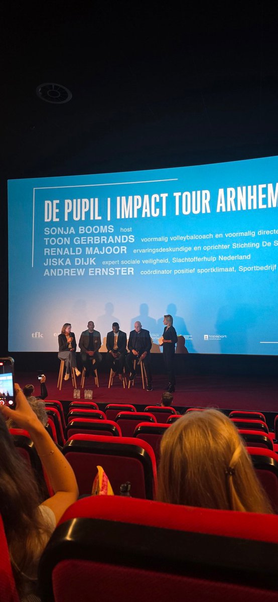 Gister de Film "De Pupil" gezien. Ga die film kijken als ouder of sportbestuurder. Indrukwekkend en zet aan tot denken en goed gesprek.