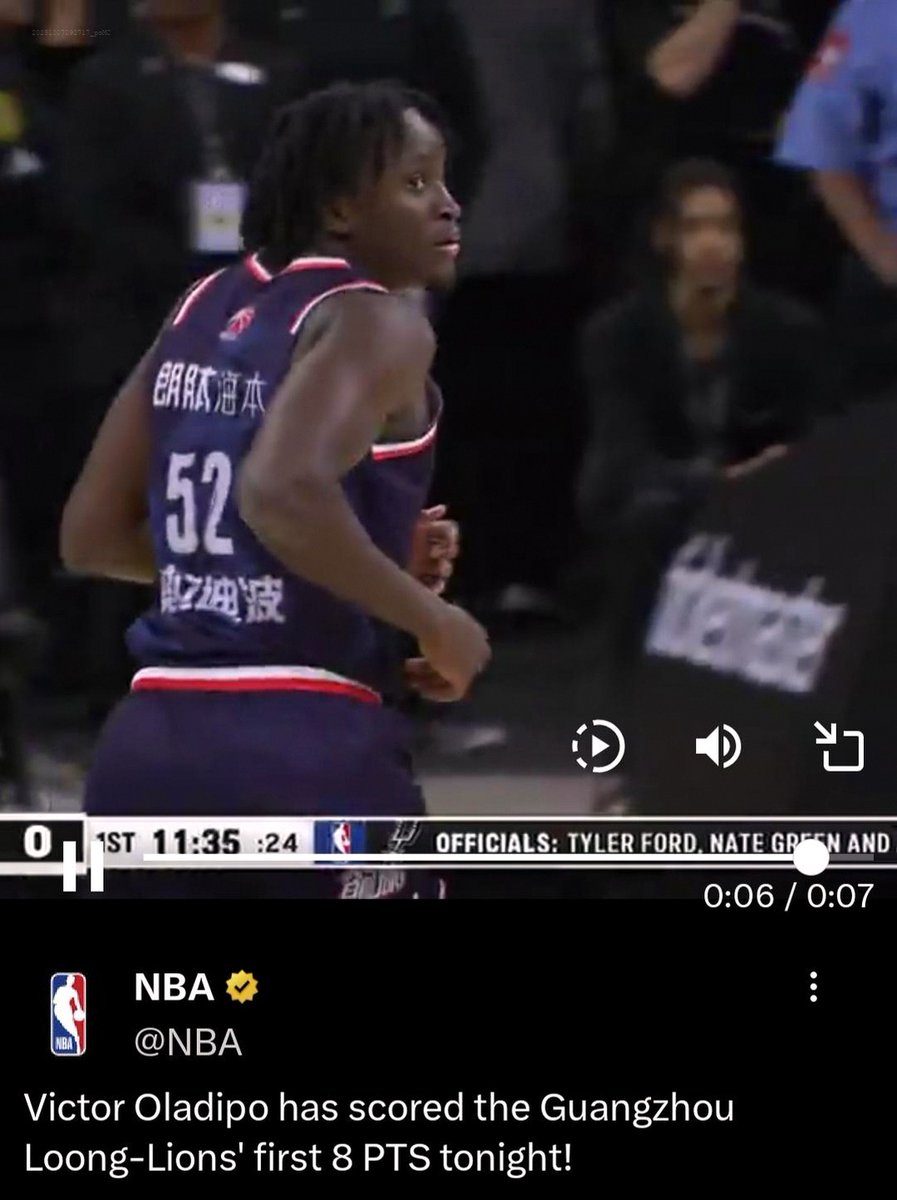Found him! 🏀 VO’s ballin’ in San Antonio with a Chinese team. Who’s catching the game? 👀