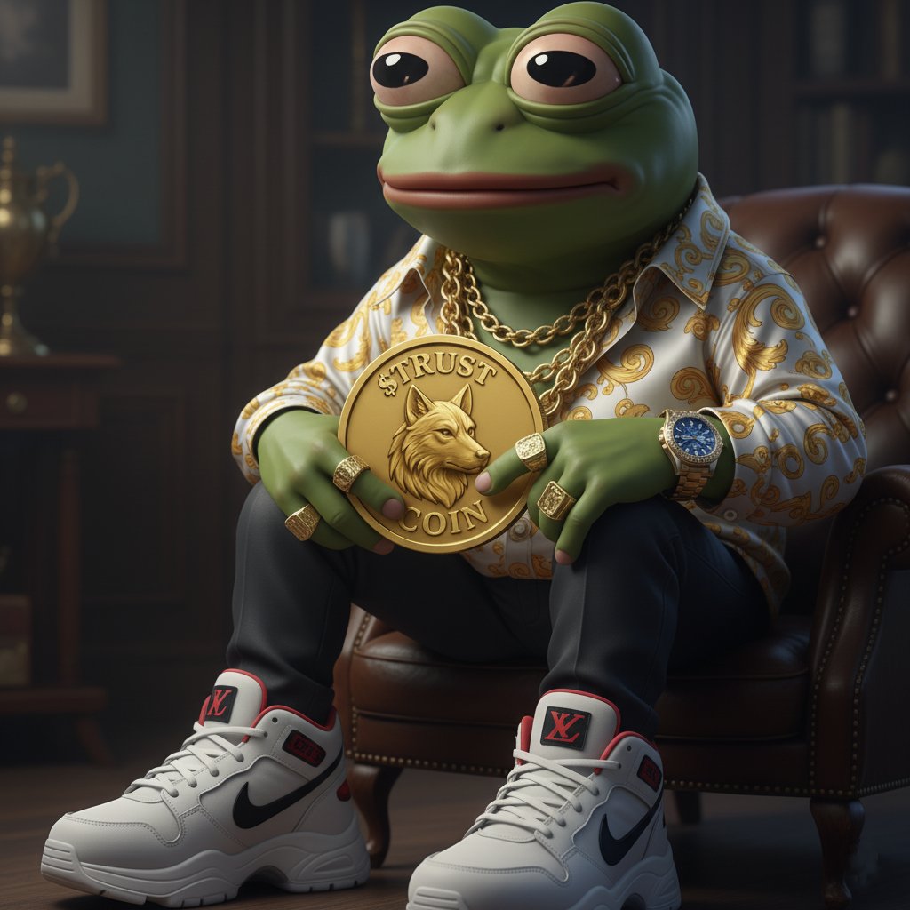 #TrustCoin is the next big meme coin! 🐸 $TRUST is ready to hop past $PEPE and dominate the charts! 🚀 Join the revolution and fill your bags! 💰 #Crypto #MemeCoin #CryptoCommunity #CryptoTwitter #pepe