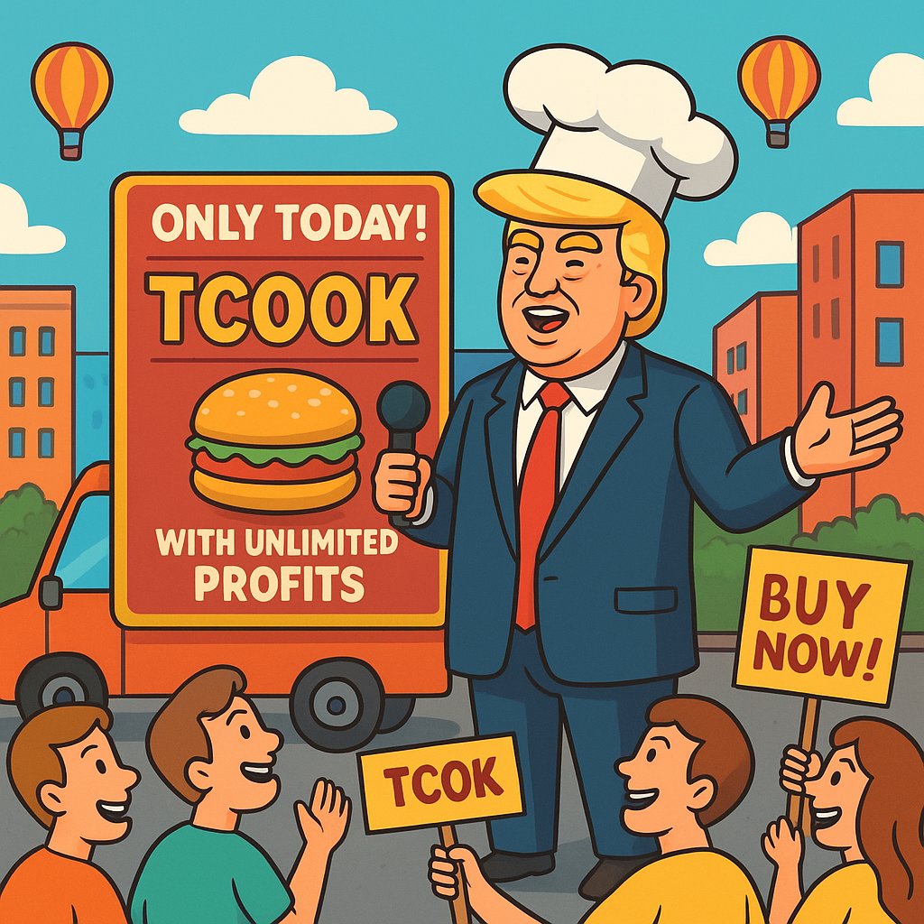 Alijalali173682's tweet photo. Trump Chef rules the streets! ππ₯
Cook your profits with $TRUMPCHF ππ
π Buy Trump Chef today: https://t.co/21k7xGuHcu
ππ¬https://t.co/HHaVV8952N
#TrumpChef #CryptoWhales #PumpFun #Solana #MemeCoin
@realDonaldTrump
#TCOOK https://t.co/35TukjKsiX