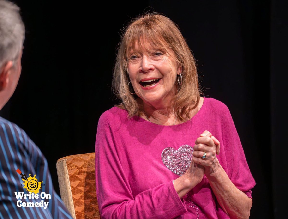 RobertWRossEsq's tweet image. Sending the most glorious of birthday wishes to our beautiful chum JUDY BUXTON.
Here at our #SitCom Legends Day in 2023, when we discussed everything from Rising Damp to working with Norman Wisdom!
Loads of Love &amp;amp; Laughter. Always. R&amp;amp;G 🎭 xx 🥂 #ComedyHistorian #Comedy #Birthday
