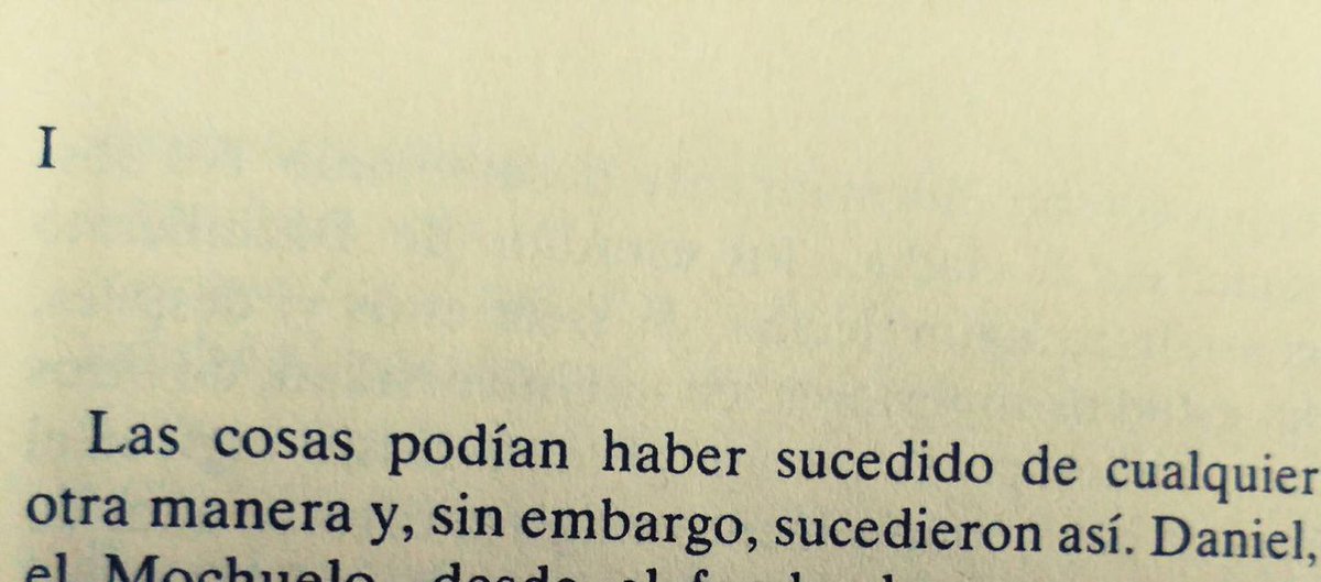 … y, sin embargo, sucedieron así …