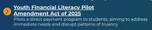 FeverPotomac's tweet image. .@CMZParker5 /@councilofdc logic: don’t actually fix one of the worst truancy problems in the USA, just bribe kids with your tax dollars.