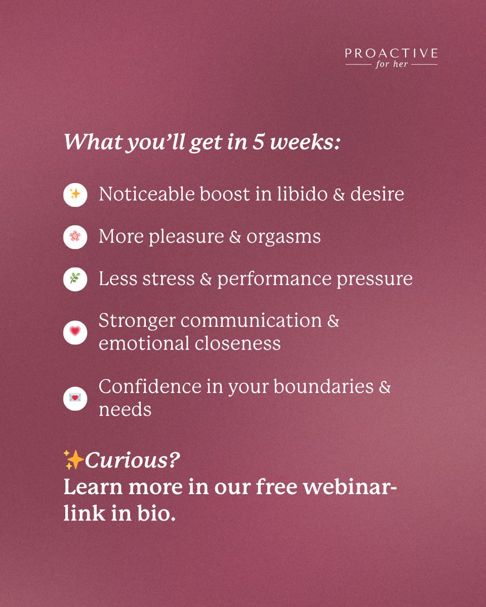 Team_Proactive's tweet image. Struggling with low libido? 💭 Join our free webinar on the 9th at 6:30pm to learn how to understand it better and take steps toward fixing it! Register now! Link in bio!!