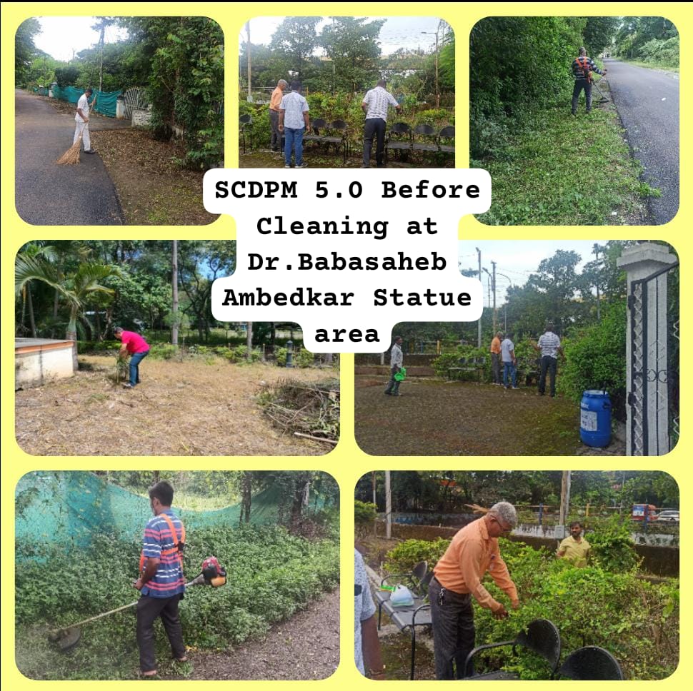 As a part of Swachhata Hi Seva Campaign - 2025, cleanliness activities were carried out by all the Staff from Finance Department of HAL at Dy. Patil College Road, Pimpri on 24.09.2025.