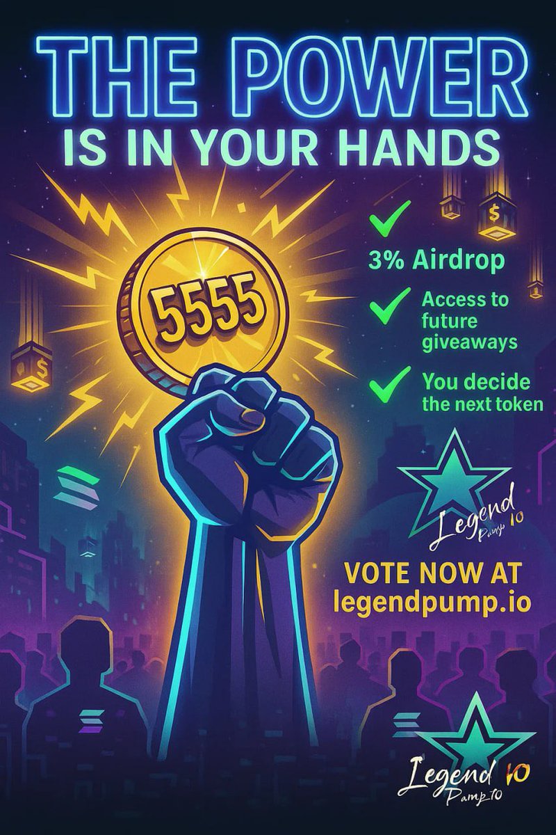 Legend Pump (@legend_pump_io) on Twitter photo <a href="/Spy100x/">Spy</a> Real community isn’t just about hype — it’s about coordination.
Where every like, tag, and raid has purpose.
That’s what we’re building with Legend Pump — not followers, but a movement. <a href="/Spy100x/">Spy</a> Real community isn’t just about hype — it’s about coordination.
Where every like, tag, and raid has purpose.
That’s what we’re building with Legend Pump — not followers, but a movement.