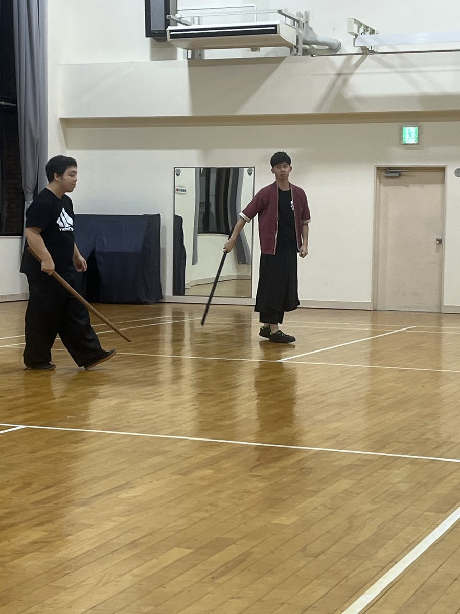 Tatekyo2's tweet image. 自主練中