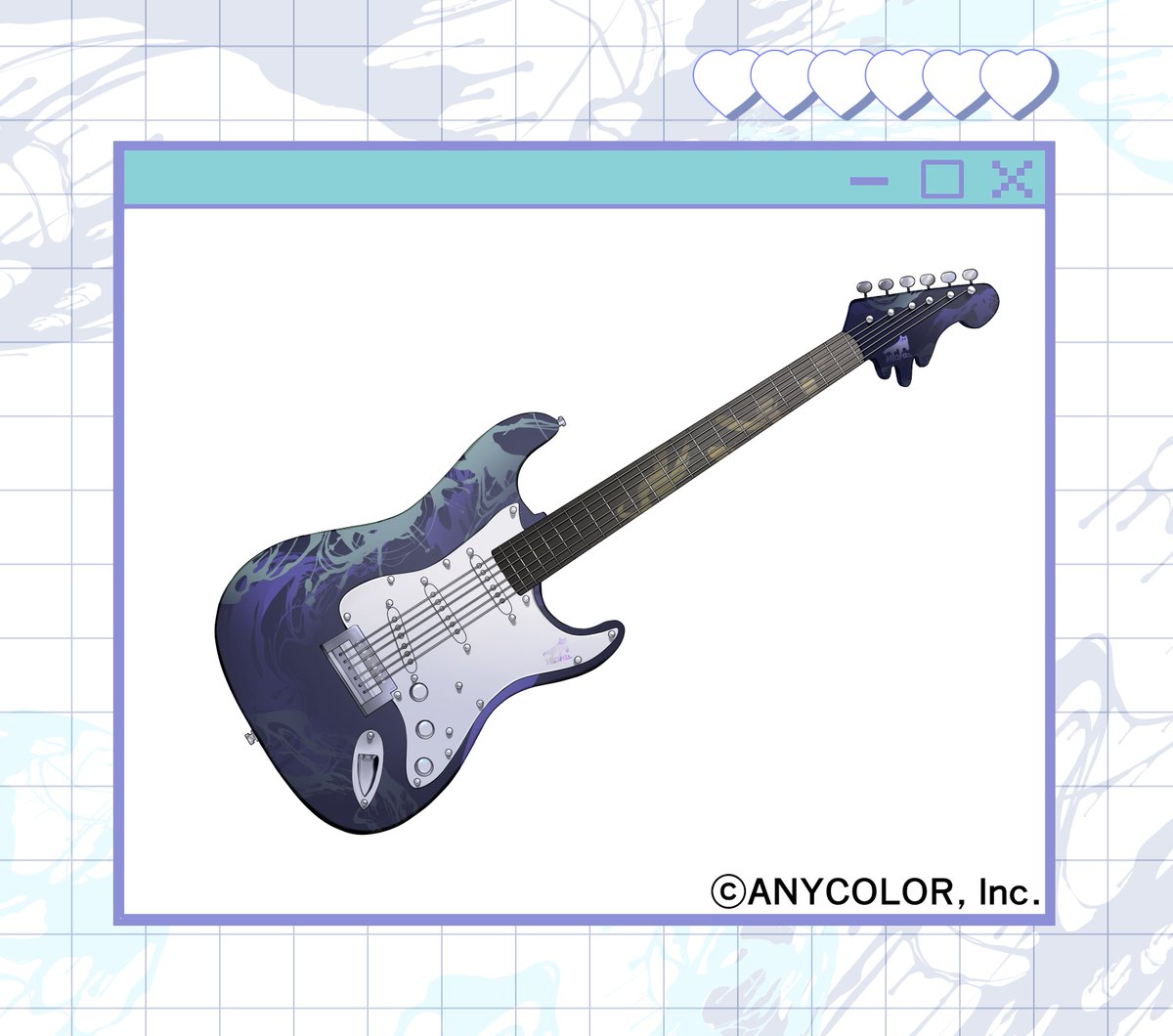 【 work 】
にじさんじ所属 花籠つばさ様(#Hanakago_2434rr)のギターのデザイン・制作を担当させていただきました。
素敵なカスタムで、とても楽しく制作させていただきました。
改めまして、デビューおめでとうございます🧢🪽