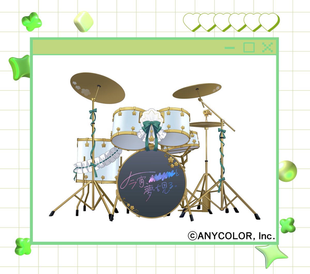 【 work 】
にじさんじ所属「今宵、××と夢を見る。」のメンバー4名の楽器制作を担当させていただきました。
このような貴重な機会をいただき大変光栄です。
これからも演奏楽しみにしております🐌💮💐🦎
#yoiyume #yoiyume_info