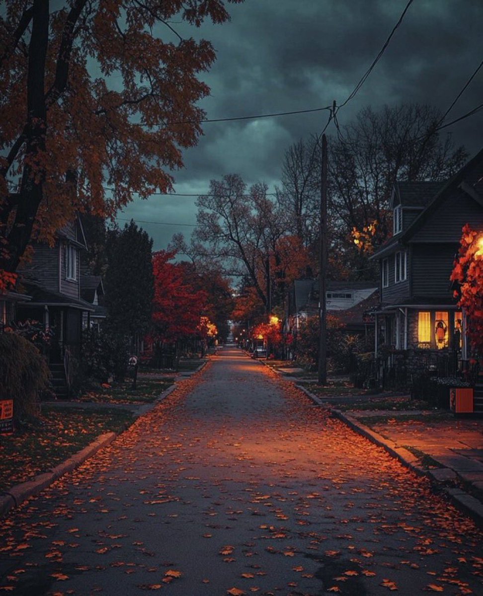 October nights like this 🖤🎃🍂