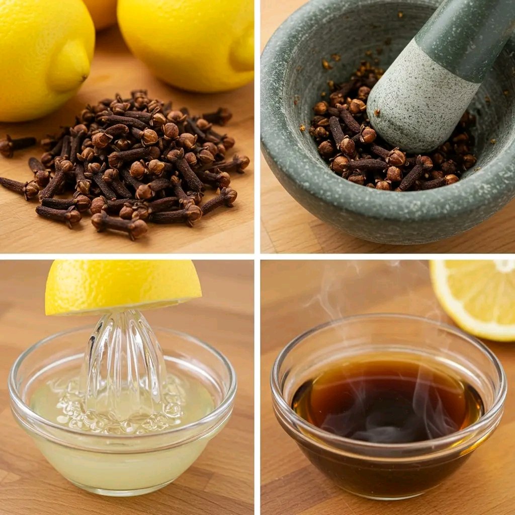 🟡🟤 Mix Cloves with Lemon – The Secret Nobody Will Ever Tell You! 💥🍋

Your kitchen just became your pharmacy.
This simple combo fights germs, brightens skin, freshens air, and even boosts immunity.
Here’s why everyone should know this trick 🧵👇