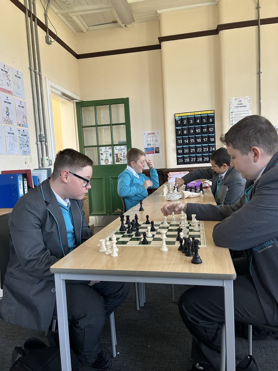 Rhys Dunn (@mrdunnhss) on Twitter photo Excellent turn out for chess club today. Year 8s taking on the year 10s! 💪🏼 ♟️ <a href="/TonyrefailCS/">Tonyrefail Community School</a> <a href="/tonmiddleschool/">TonMiddleSchool</a> <a href="/TonyrefailHSS/">Humanities and Social Sciences</a> <a href="/schoolschess/">Chess in Schools and Communities</a> Excellent turn out for chess club today. Year 8s taking on the year 10s! 💪🏼 ♟️ <a href="/TonyrefailCS/">Tonyrefail Community School</a> <a href="/tonmiddleschool/">TonMiddleSchool</a> <a href="/TonyrefailHSS/">Humanities and Social Sciences</a> <a href="/schoolschess/">Chess in Schools and Communities</a>