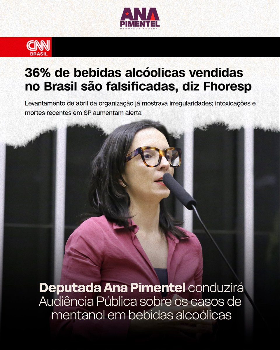 Ana Pimentel (@anapimentelmg) on Twitter photo 🚨 A adulteração de bebidas com metanol já matou ao menos 17 brasileiros e outras dezenas de casos de intoxicação estão sob monitoramento.
É uma questão de saúde pública. E para enfrentarmos esse problema, solicitei, junto ao deputado <a href="/kikoceleguim/">Kiko Celeguim ⭐️🚩</a> , audiência pública na 🚨 A adulteração de bebidas com metanol já matou ao menos 17 brasileiros e outras dezenas de casos de intoxicação estão sob monitoramento.
É uma questão de saúde pública. E para enfrentarmos esse problema, solicitei, junto ao deputado <a href="/kikoceleguim/">Kiko Celeguim ⭐️🚩</a> , audiência pública na