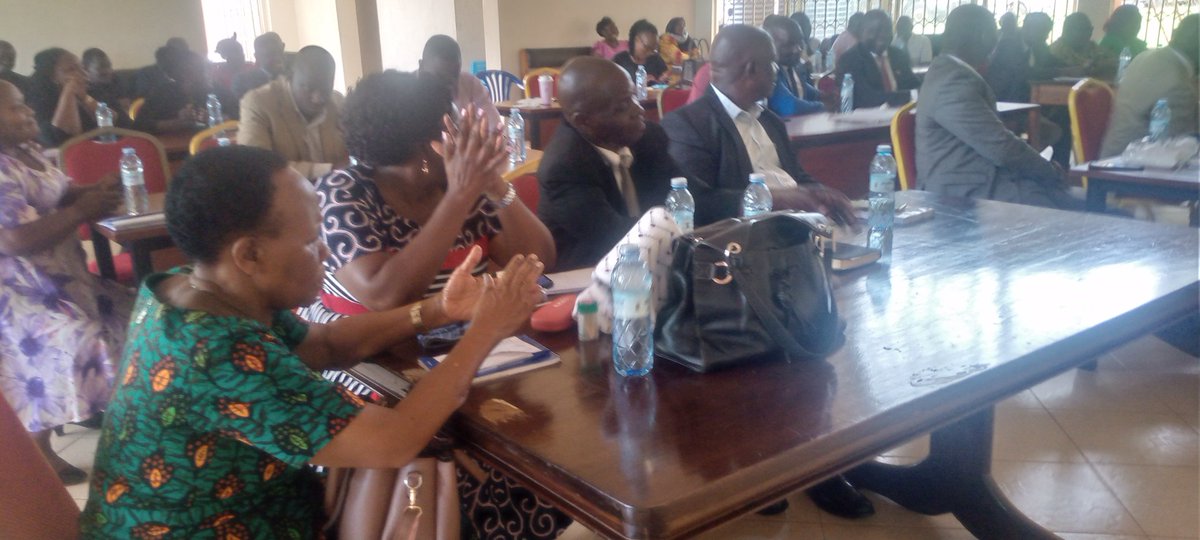 KayungaOfficial's tweet image. On Going ; induction of members of public service commission at kayunga District Headquarters.