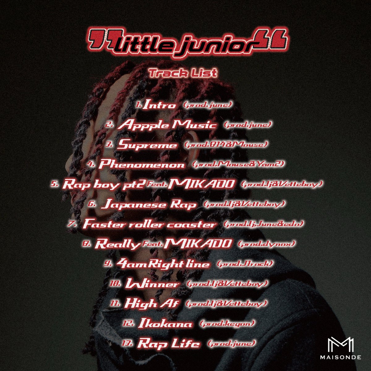 lj_MaisonDe2001's tweet image. 🔊TONIGHT 0:00🔊

💿“little junior”💿

#lj #firstalbum #littlejunior