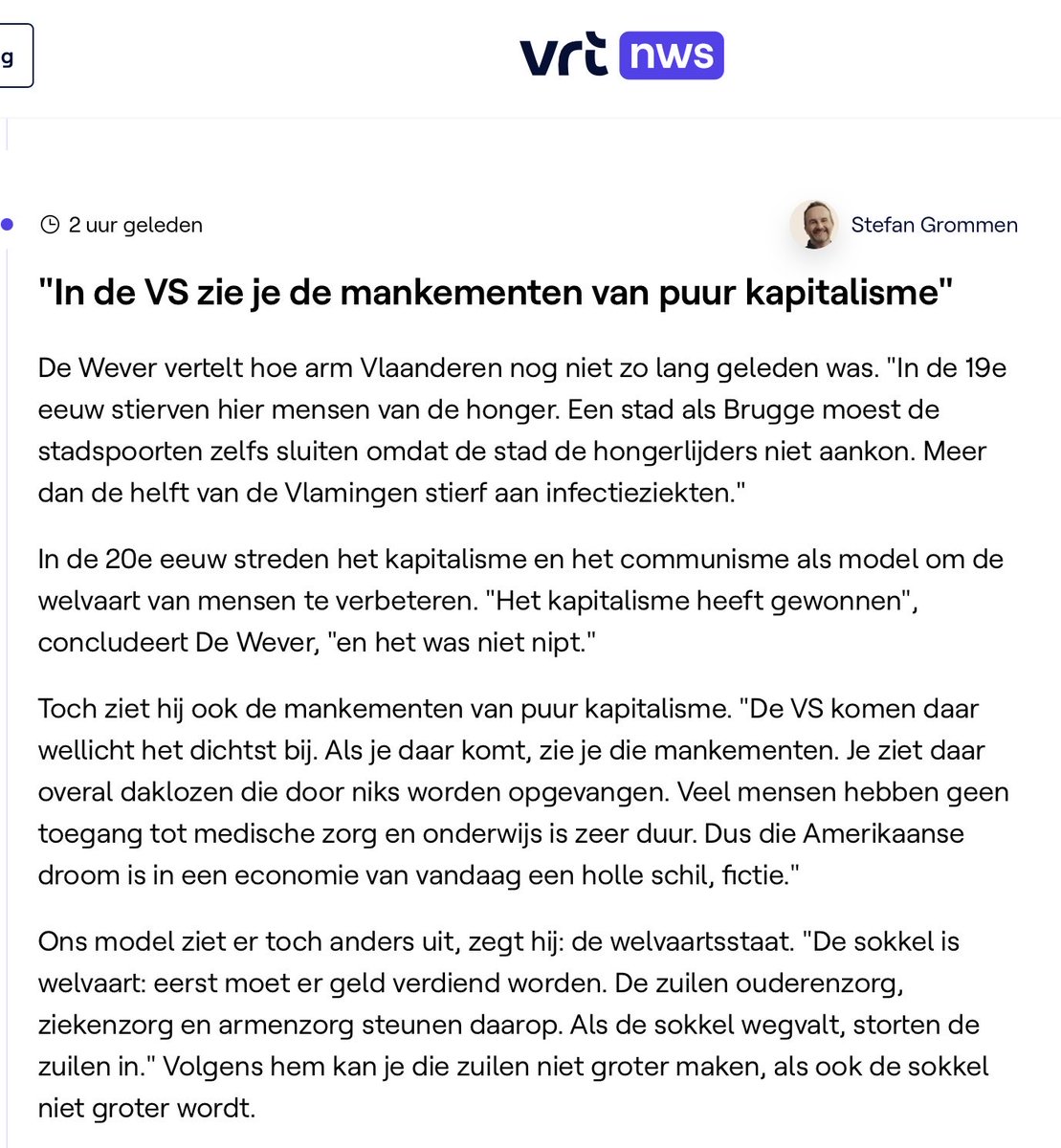 Sterke en heldere historische analyse ⁦<a href="/Bart_DeWever/">Bart De Wever</a>⁩ in openingscollege ⁦<a href="/ugent/">UGent</a>⁩ 

En ja, onze premier is binnenkort opnieuw welkom in onze stad van licht &amp; liefde @voka_ovl en ⁦<a href="/Wintercircus_BE/">Wintercircus Ghent</a>⁩ , 10 jaar wachten hoeft niet meer voor bezoek aan tech capital 😉