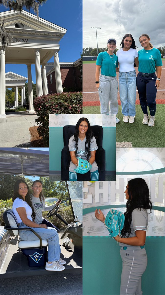 Huge thank you to <a href="/AshleyWadeUNCW/">Ashley Wade</a>, <a href="/AbbeyLatham/">Abbey Latham</a>, and <a href="/KylerHolton08/">Kyler Holton</a> for an amazing visit this weekend at UNCW! Extremely grateful for the opportunity to tour the gorgeous campus and outstanding athletic  facilities. An incredible environment, program, and place to be! 
Go
