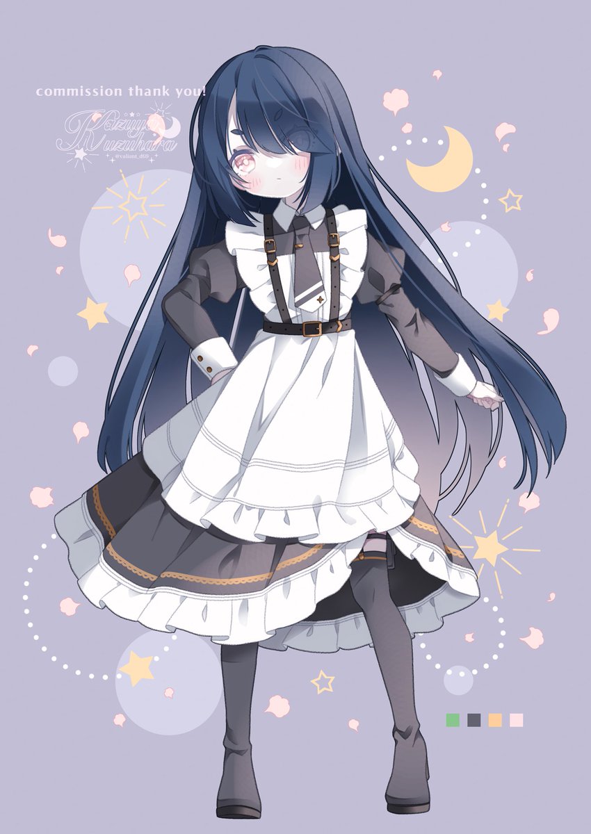 「ご希望を元にキャラデザさせていただきました リクエストありがとうございました! 」|葛原カズヤのイラスト