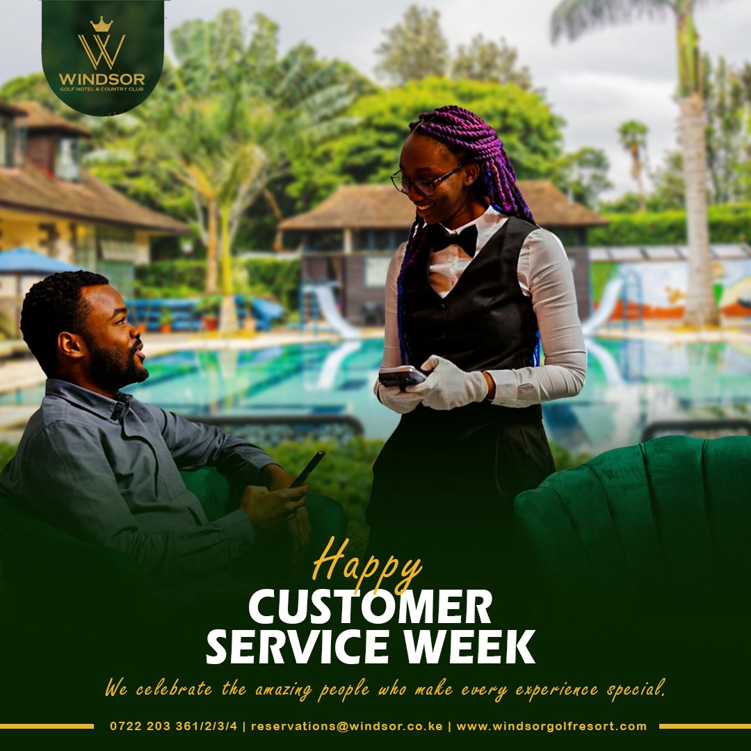 At Windsor, we honor the amazing team who bring every guest experience to life.  Happy Customer Service Week!
#CustomerServiceWeek #HeartOfHospitality #TeamWindsor #ServiceExcellence #WindsorGolfHotel