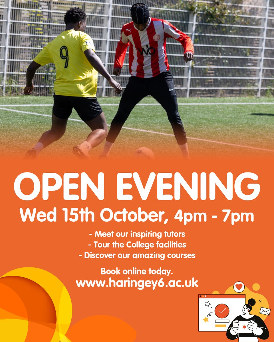 Make your future the goal at #HaringeySixthForm.
haringey6.ac.uk