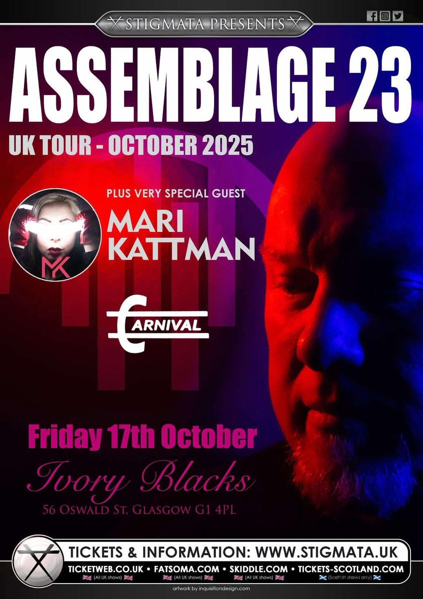 The countdown has begun.
Tickets from us £22
PayPal (friends and family)
georgegrant056@gmail.com 
tj@awe.com
See you there ❤️☮️🎼 #electronicmusic