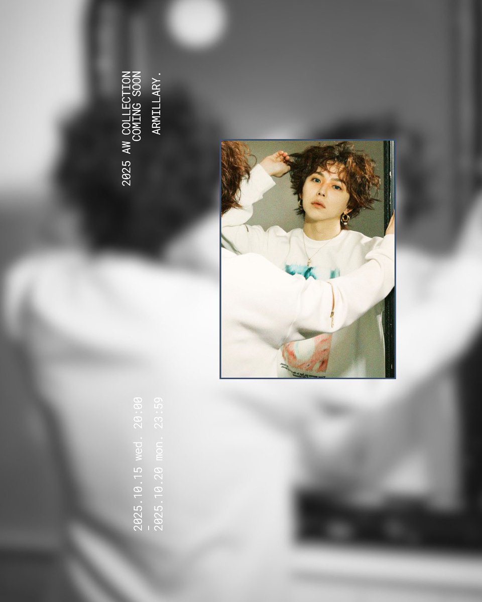 Armillary_'s tweet photo. “COMING SOON”
｢Armillary.」Produced by Shuta Sueyoshi
2025 AW COLLECTION
-Grunge de Mode-
受注販売まもなくスタート

受注期間
10/15(水) 20:00〜10/20(月)23:59 https://t.co/KawzZ27dV6
