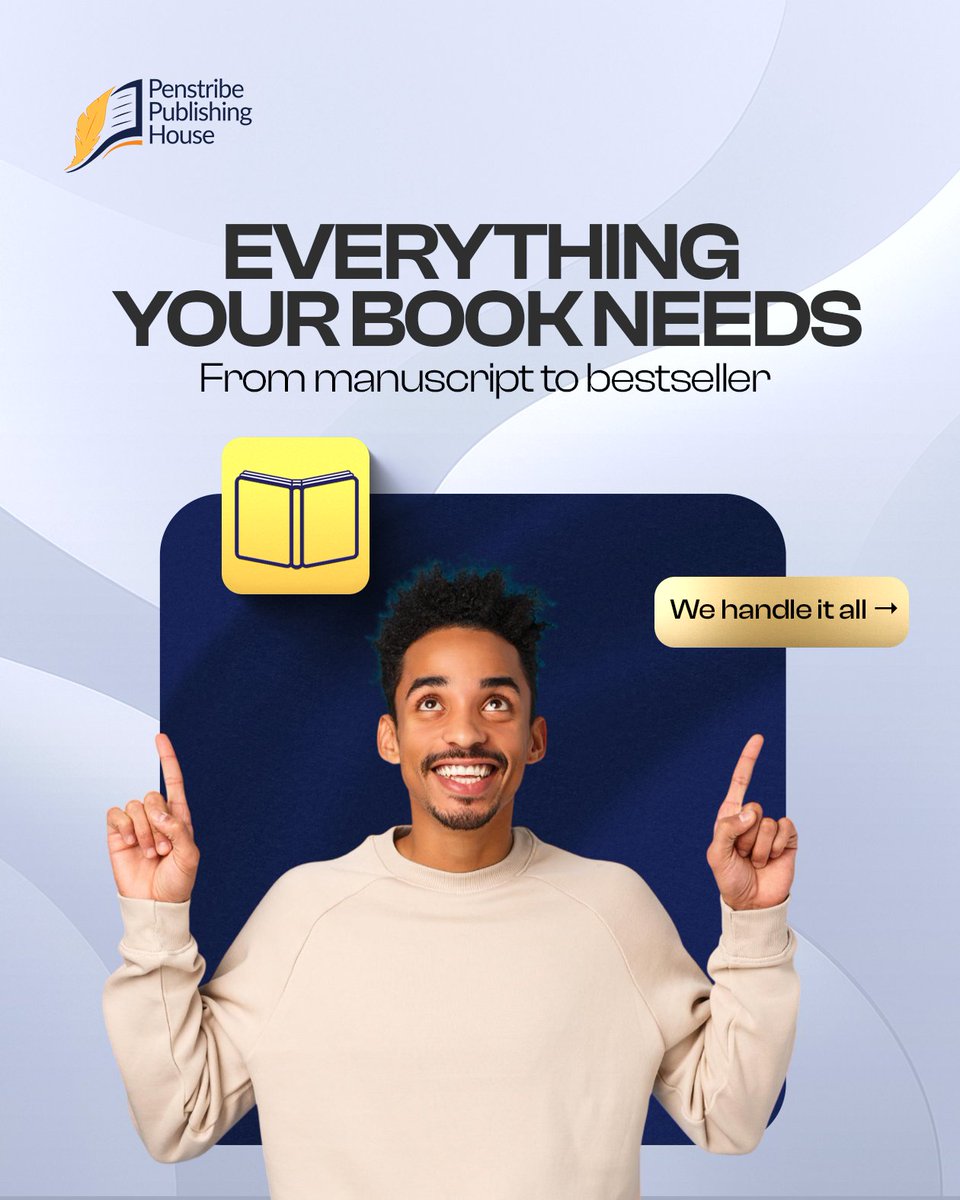 PenstribePub's tweet photo. Why juggle multiple vendors? 📚
Penstribe Publishing House is your one-stop platform for editing, design, marketing &amp; more, with real-time tracking + global reach. Publish your book today 👉 https://t.co/5CxBKWn5Sb

#AuthorSuccess #BookLaunch #CustomerServiceWeek #splash # https://t.co/kaBdLFHx6C