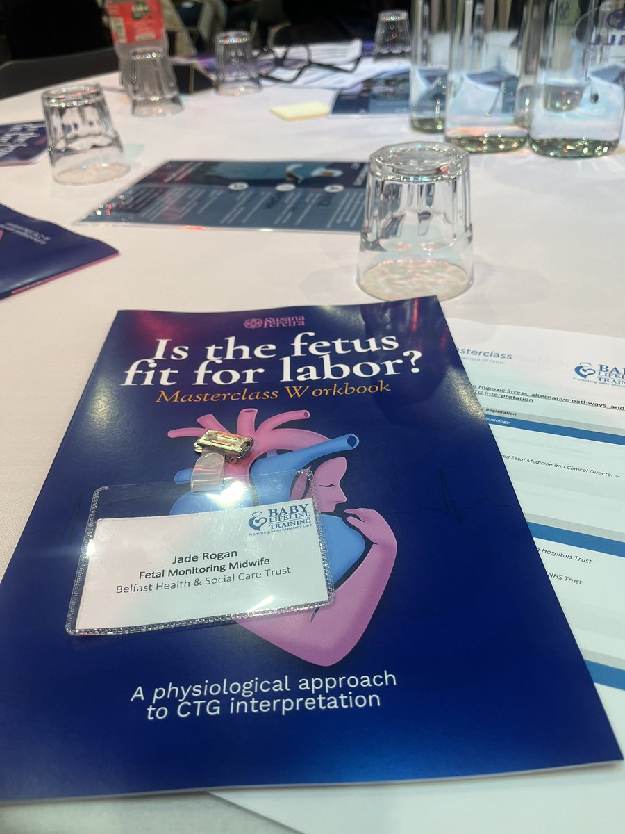 Attended my first master class 6 years ago as a band 6 midwife, happy to be back again today in a different role 😎and the message is still clear! #howisthebaby  <a href="/DrSusanaPereira/">Susana Pereira</a>