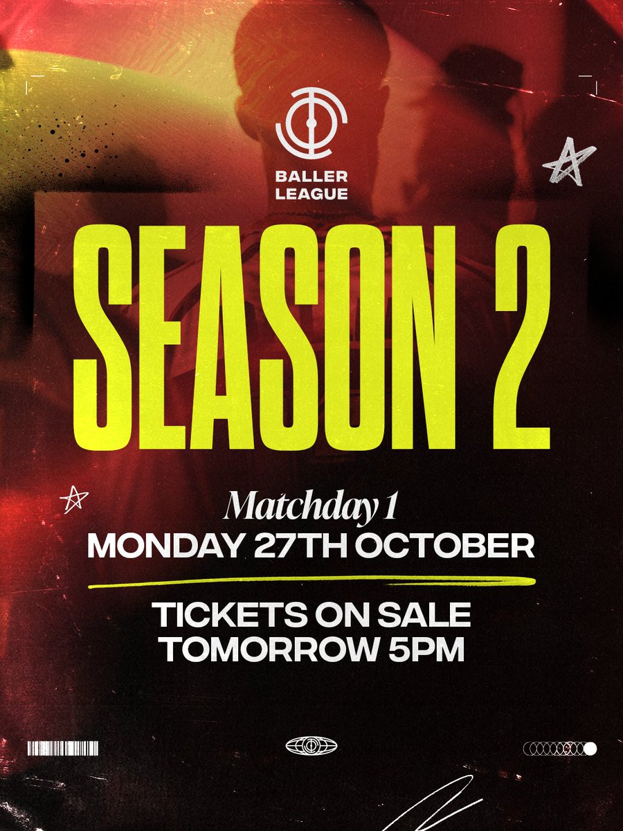 WE'RE BACK! Season 2 kicks off THIS MONTH! 🔥

📅 Monday 27th October
🏟️ Copper Box Arena
🎟️ Tickets on sale tomorrow