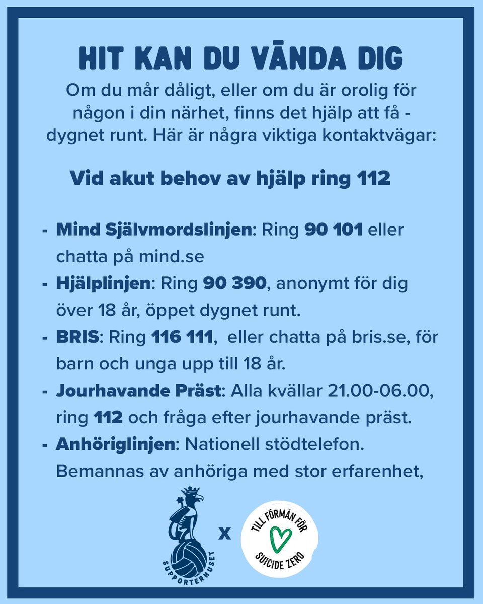 Hjälp finns att få - här kommer några viktiga nummer dit du kan vända dig.