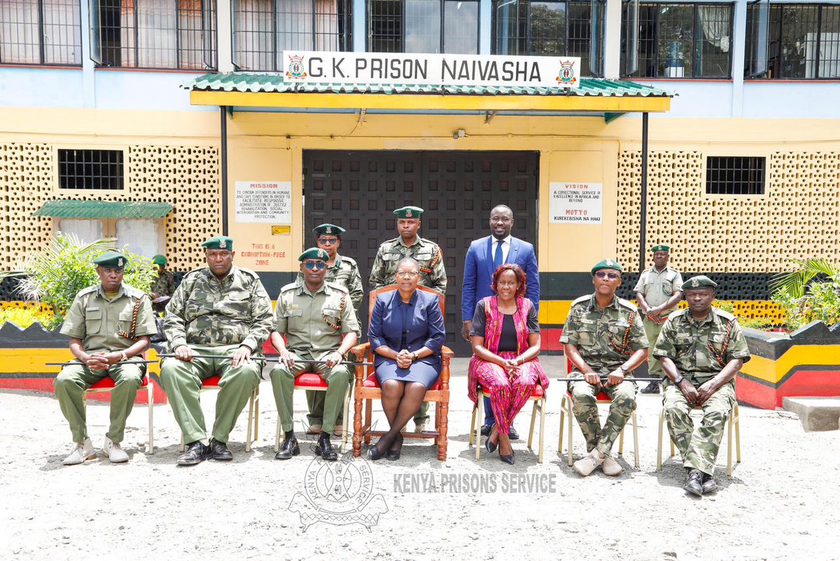 Kenya Prisons Service tweet media
