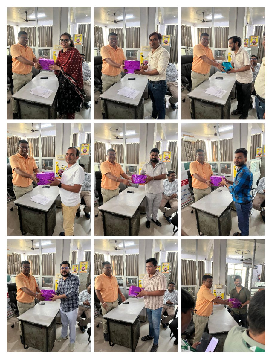 do_gonda's tweet photo. दि.07.10.25 को मं.का.गोंडा में "हिंदी पखवाड़ा-2025" के अंतर्गत आदरणीय मंडल प्रबंधक महोदय की अध्यक्षता में समापन एवं पुरस्कार वितरण (1,2,3 एवं समस्त प्रतिभागियों को सांत्वना पुरस्कार भेट) कार्यक्रम मां सरस्वती जी की प्रतिमा के सम्मुख दीप प्रज्वलन व पुष्पांजलि अर्पित कर संपन्न हुआ। https://t.co/95a2ugIvzg