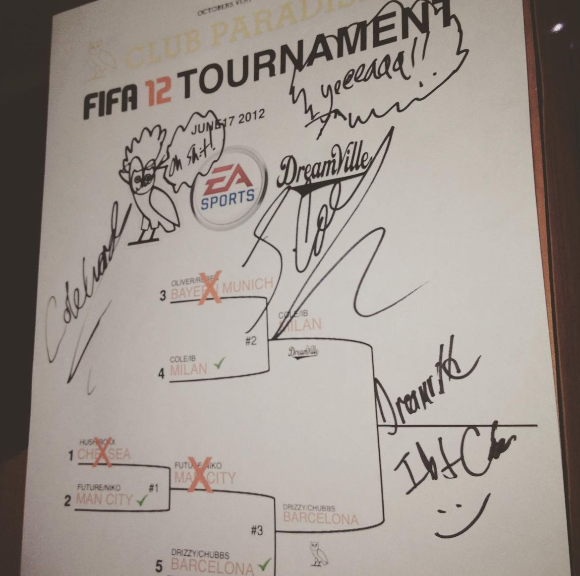 OVO vs Dreamville FIFA tournaments