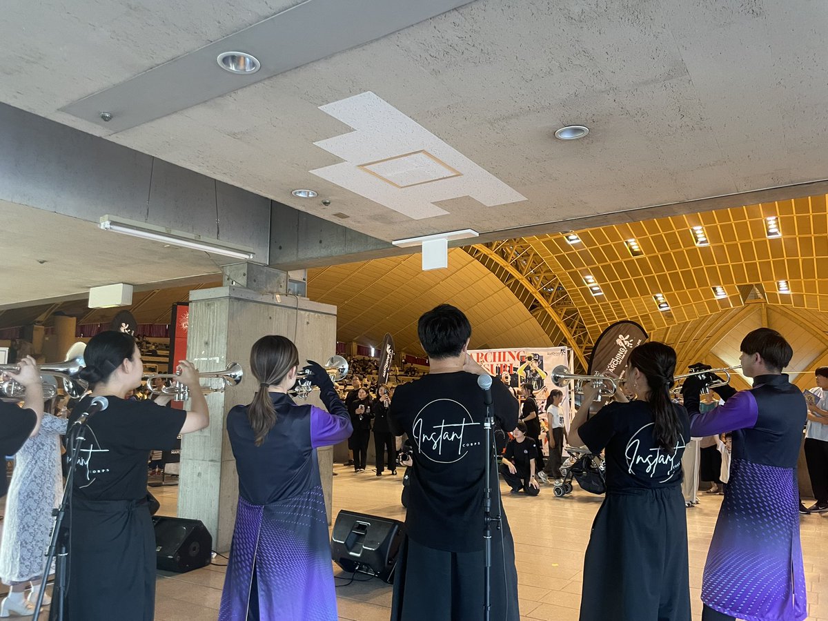 allure2022_'s tweet photo. 2025 マーチング祭 ALL JAPAN CHAMPIONSHIPS 湘南藤沢OPEN
Lobby Intermission 
#マーチング祭 #MarchingMatsuri
#allure #instantcorps https://t.co/vp7OaW5uC4