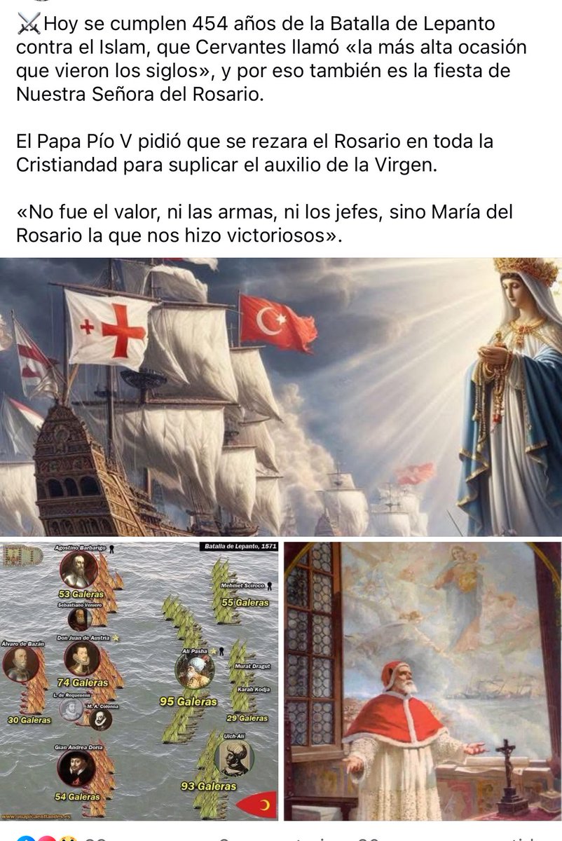 Hoy 454 aniversario de la batalla que salvó a Europa.