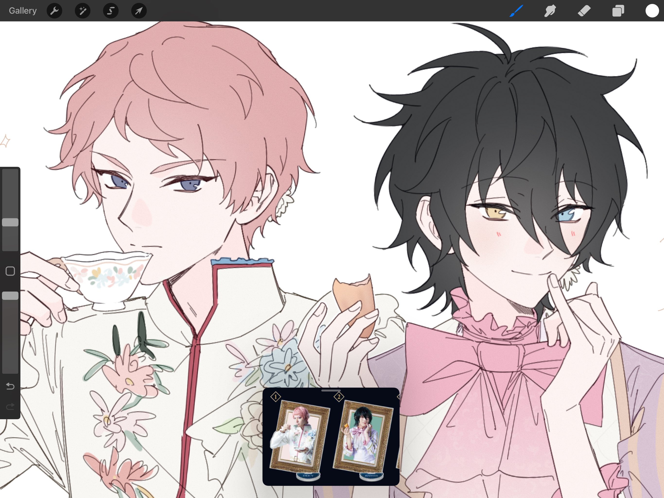 思いをぉ♪いまぁ♪トドけたいっ♪なんちゃって「投扇