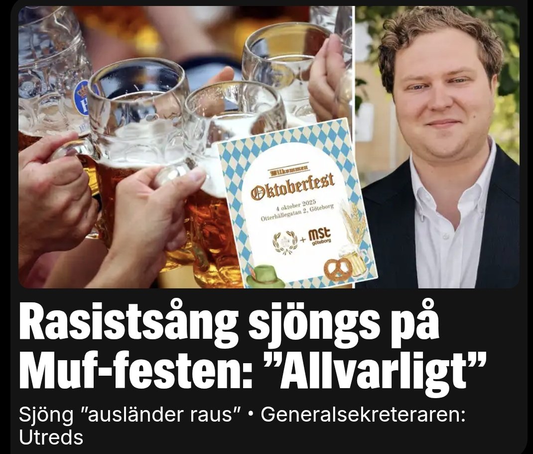 kimthecynic's tweet image. Förhoppningen var väl att Moderaterna skulle tämja Sverigedemokraterna. Tyvärr har många moderater istället blivit simpla rassar. 

expressen.se/nyheter/politi…