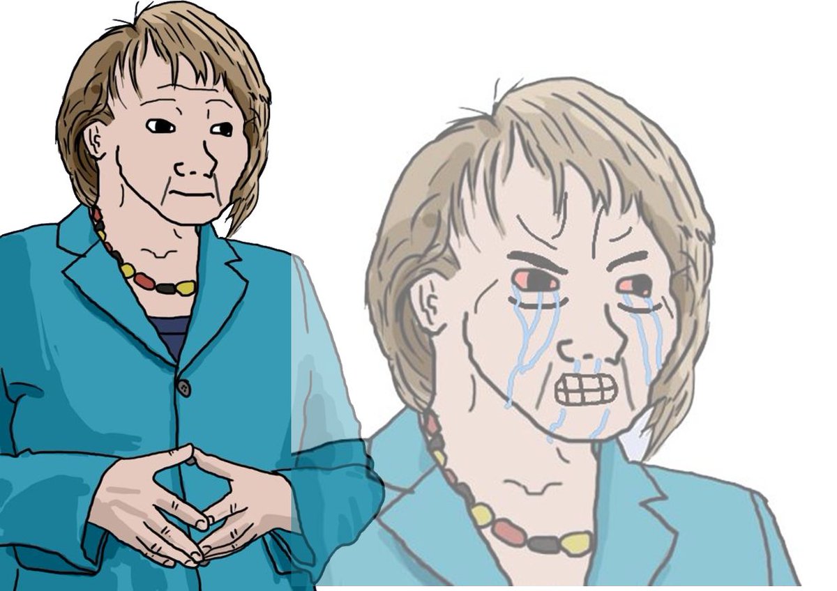 Dispropoganda's tweet image. -Putin invades Georgia
-Merkel builds Nordstream 1
-Putin annexes Crimea
-Merkel builds Nordstream 2
-Russia gets hundreds of billions of €
-Merkel tells critics to shut up
-Russia uses money to rearm army
-Merkel continues to shill for Putin
-Russia invades Ukraine
-Merkel…