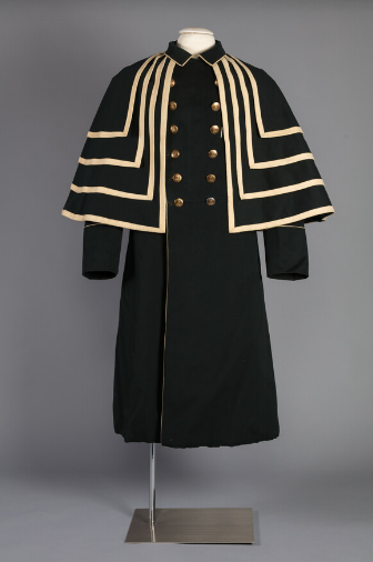wikivictorian's tweet photo. Coat, overcoat and cape, 1870s. Maryland Center for History and Culture. https://t.co/08QWM7R3qq