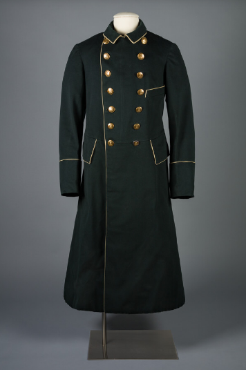 wikivictorian's tweet photo. Coat, overcoat and cape, 1870s. Maryland Center for History and Culture. https://t.co/08QWM7R3qq