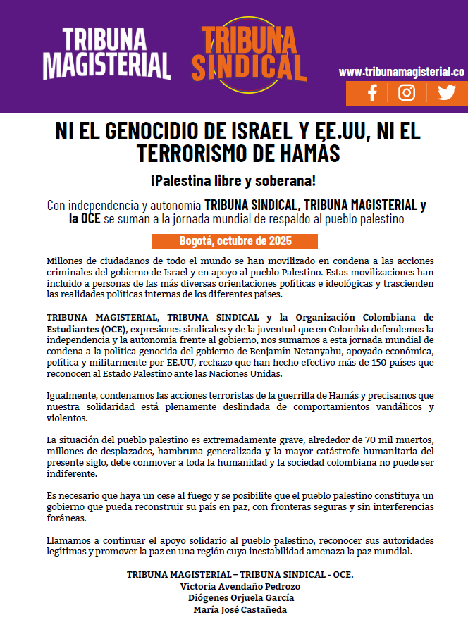 jsalgadov's tweet photo. #NiGenocidioNiTerrorismo Ni el genocidio de Israel y EEUU, ni el terrorismo de Hamás ¡Palestina libre y soberana! #PalestinaLibreYSoberana https://t.co/NmoCYpIuts