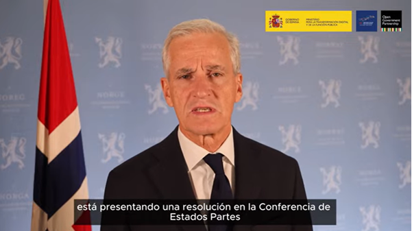 PM <a href="/jonasgahrstore/">Jonas Gahr Støre</a> announced at <a href="/opengovpart/">Open Gov Partnership</a> summit 🇳🇴+others are tabling an UNCAC Resolution to Strengthen Transparency in Political Financing. “When democracy is under pressure, we must stand up and defend it,” he said. We at <a href="/anticorruption/">Transparency International</a> fully  support this initiative!