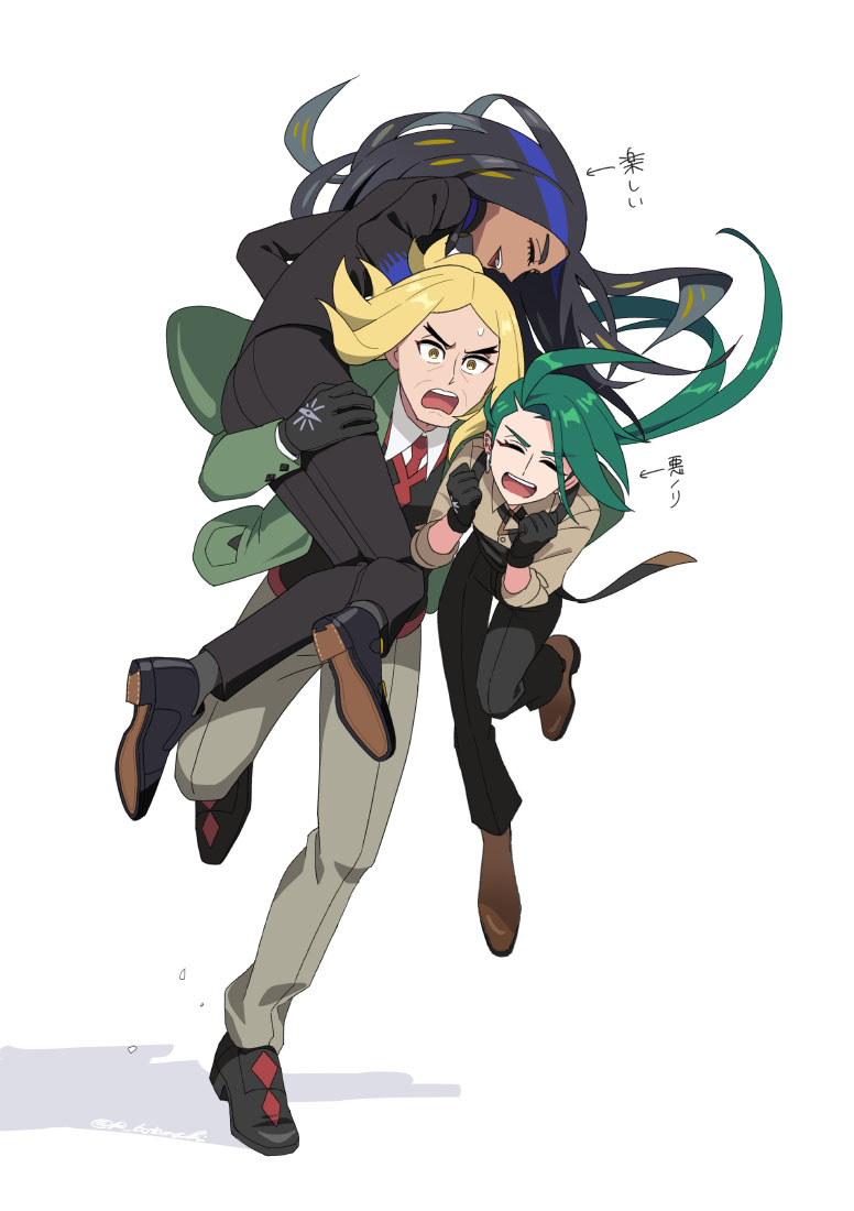 R_botamochi's tweet image. 両手に華　ハサ+チリ+オモ