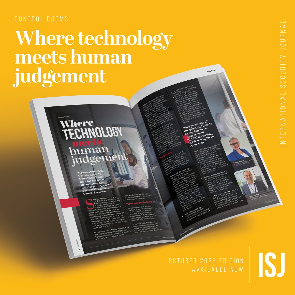 IntSecJournal's tweet image. Security operations centres (SOCs) are at the operational heart of a company’s security strategy: loom.ly/flypCMA

#Security #SecurityIndustry #GlobalSecurity #SOC #ControlRooms #Securitas